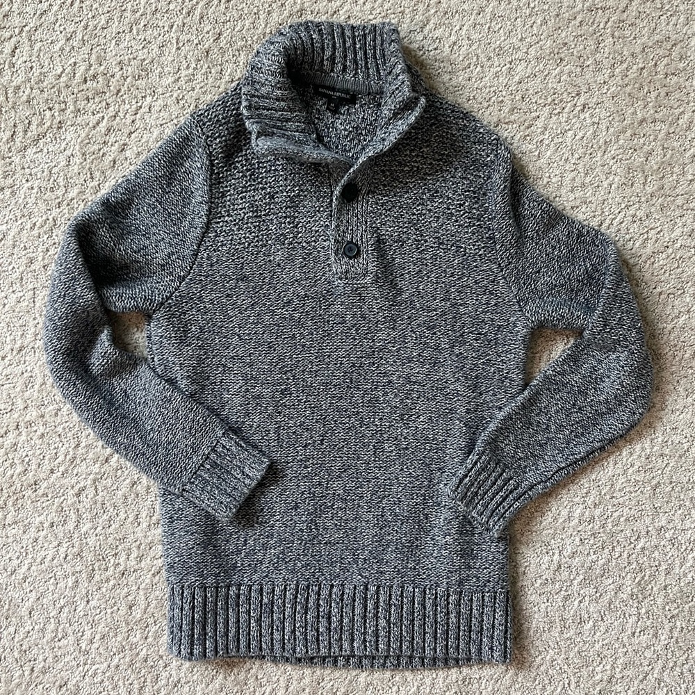 Men’s Banana Republic Pullover Navy Marled Sweater